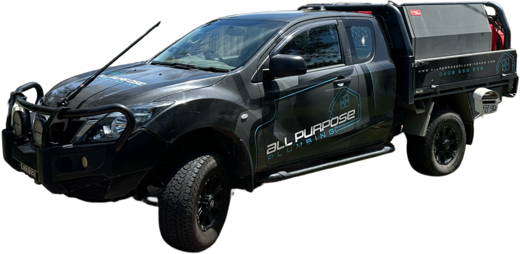 All Purpose Plumbing service car